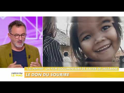 Frédéric Lopez et Patrice Leconte présentent l'association « Pour un sourire d’enfant »