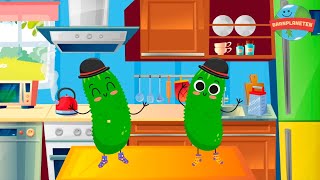 Här dansar Herr Gurka - Animerad Barnmusik