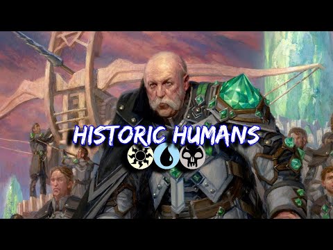Historic Humans - Humans in Historic - Mtg Arena Deck Tech and Game Play