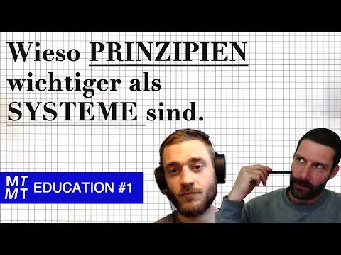 Prinzipien über Systeme! - EDUCATION podcast #1