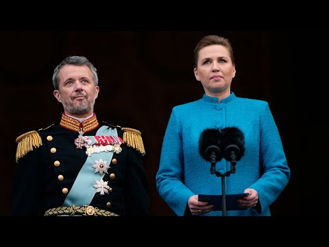 King Frederik X proclaimed by prime minister on palace balcony
