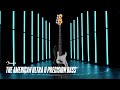 Fender American Ultra II Precision Bass Noble Blue thumbnail 9