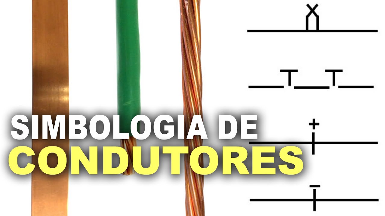 Simbologia para condutores elétricos! NBR 5444