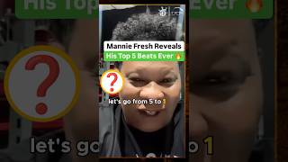 Mannie Fresh Reveals His Top 5 Beats Ever 🔥