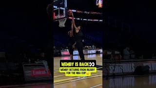 Wemby RETURNS from INJURY🚨