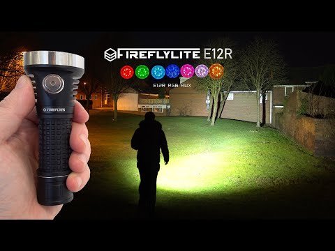 FIREFLYLITE E12R - New XPL-HI 5000K version - RGB lights - Type C charging - Andúril II