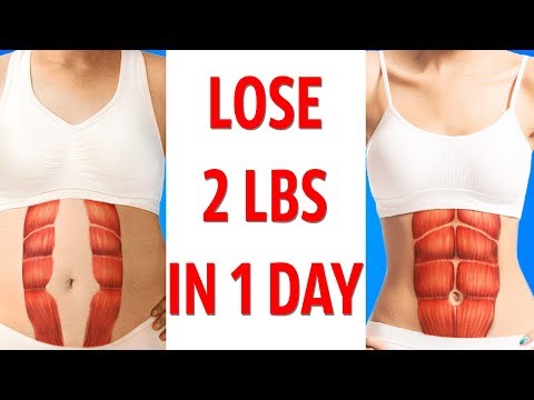 Diet Plan to Lose 2Lbs in 1 Day / 1KG in 1 Day