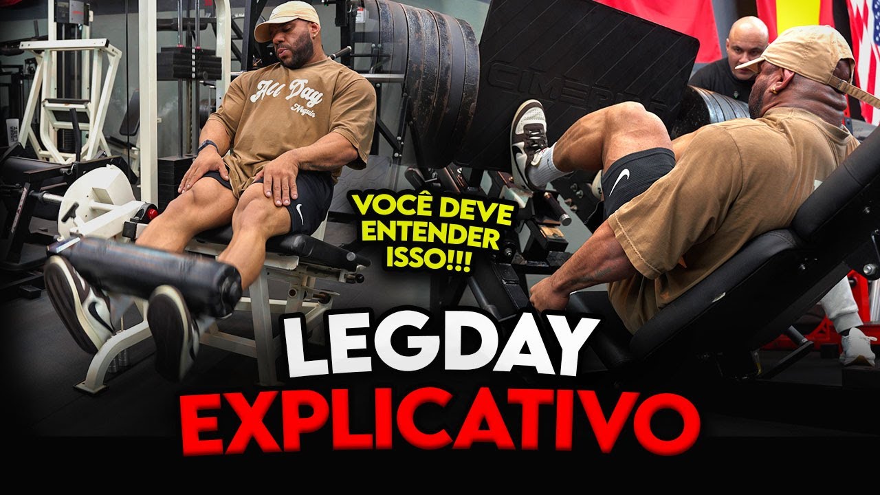 TREINO DE PERNA NO ESTILO ALLDAY