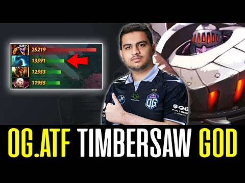 This is why OG.ATF is the best TIMBERSAW player right now DOTA 2