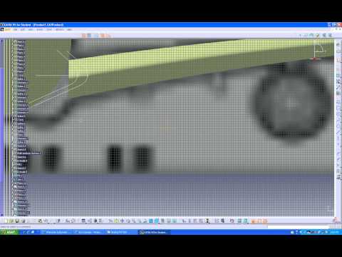 #9 Creating Under fuselage part 1.avi
