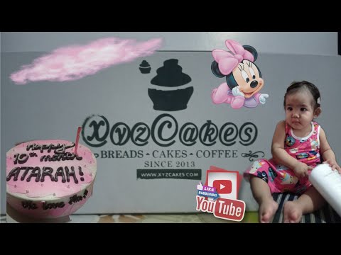 Happy 10th month Baby Atarah Elisha | XYZ Cakes