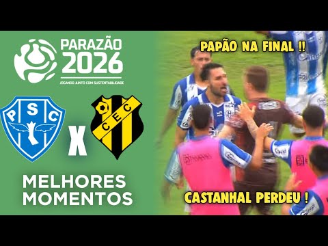 Paysandu vs. Castanhal - Semi-Final - Highlights - Goals - Parazão 2026