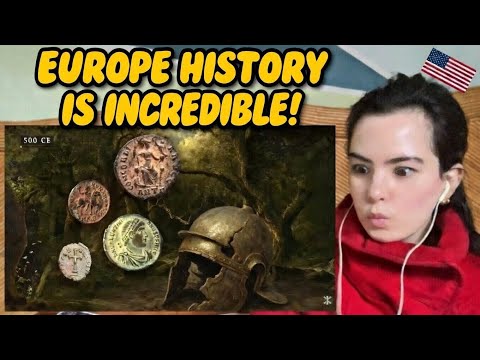 American Girl Reacts to Medieval Europe: 1000 Years in 20 Minutes