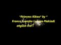 Princess Kikou by franco  translated lyrics