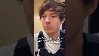 Download lagu TELL ME THIS ISNT TRUE THO- 💀 #colbybrock #beatcancer #sam #thanks #capcut #trend #shorts #edit mp3