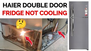Haier Double Door Refrigerator Not Cooling, Double Door Fridge Cooling Problem, System Choking?