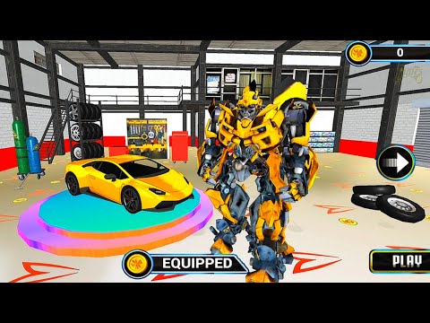 Bumblebee Transformers Games: Grand Robot Car Transform 3D | Android iOS Gameplay