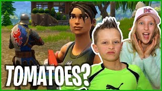 Karina Loves Tomatoes Too Much - Fortnite with GamerGirl