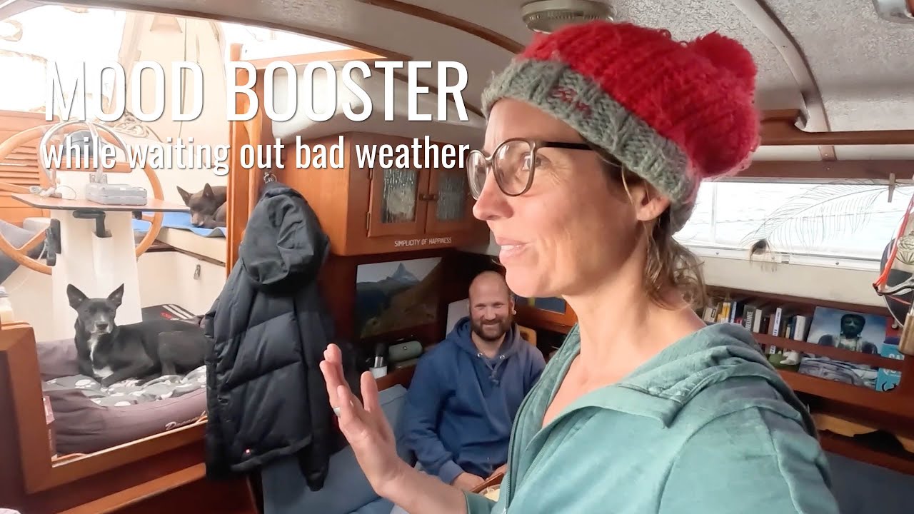 Our Life at Anchor with Two Dogs on a 35ft Sailboat in the Med