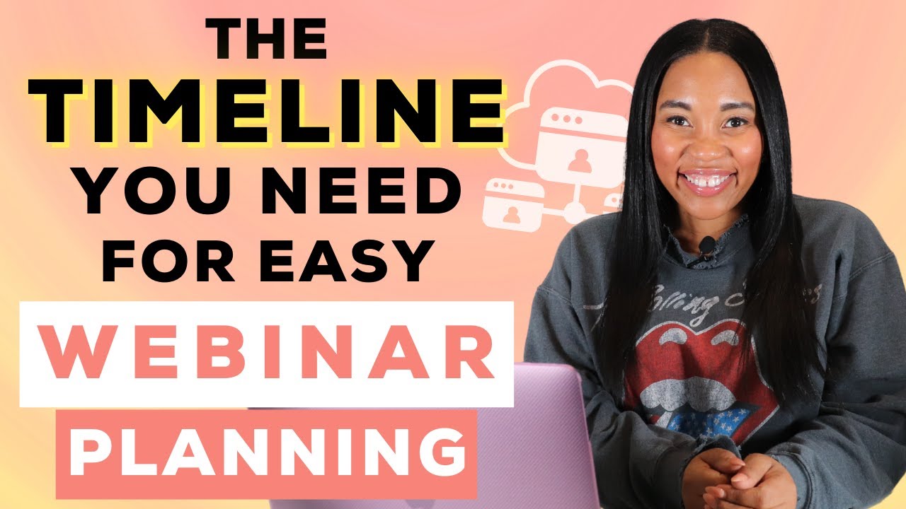 How This Timeline Made My Webinar Planning Easy