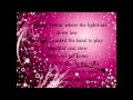 George Strait- She Lays It All On The Line Lyrics