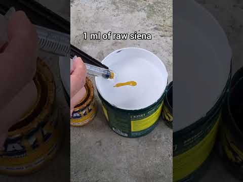 How to mix off white paint  #how #diy