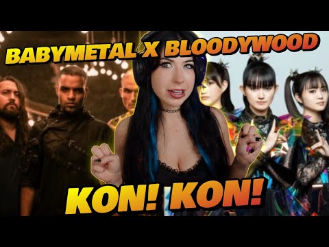 WHO IS BLOODYWOOD?? BABYMETAL x BLOODYWOOD "Kon! Kon!" |  Reaction