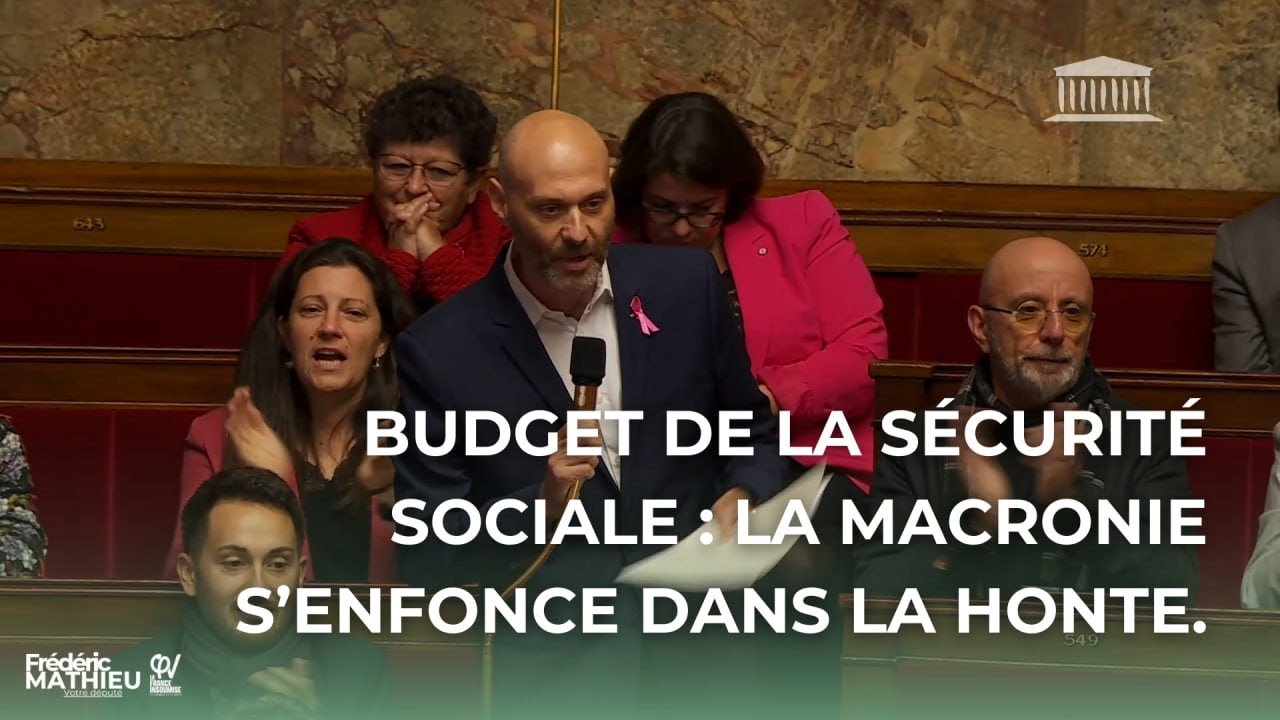 Budget de la sécurité sociale : La macronie s'enfonce dans la honte