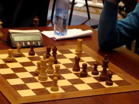 Bareev - Ponomariov World Chess Blitz 2009 VC00148