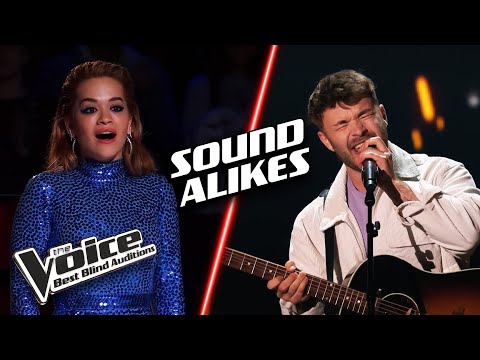 Unbelievable SOUND-ALIKES | The Voice Best Blind Auditions