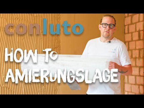 HOW TO: Reinforcing layers with conluto clay adhesive and reinforcing mortar