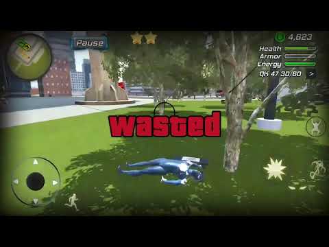 Spider Rope Hero Ninja Gangster Crime Vegas City 4