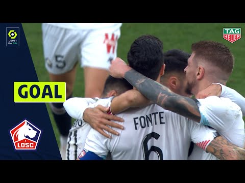 Goal José FONTE (38' - LOSC LILLE) FC LORIENT - LOSC LILLE (1-4) 20/21
