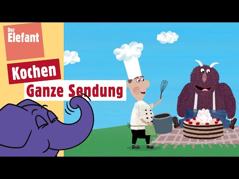 Kuchen verzieren & Spaghetti essen | Der Elefant | WDR
