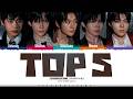 ZEROBASEONE 'TOP 5' Lyrics (제로베이스원 TOP 5 가사) [Color Coded Han_Rom_Eng] | ShadowByYoongi
