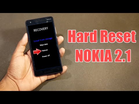 Hard Reset NOKIA 2.1 | Factory Reset Remove Pattern/Lock/Password (How to Guide)