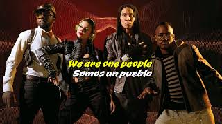 The Black Eyed Peas- One Tribe (Lyrics+ Sub. Español)