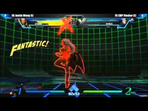 EVO 2013 Ultimate Marvel vs Capcom 3 - Grand Final - EG Justin Wong VS FS EMP Flocker