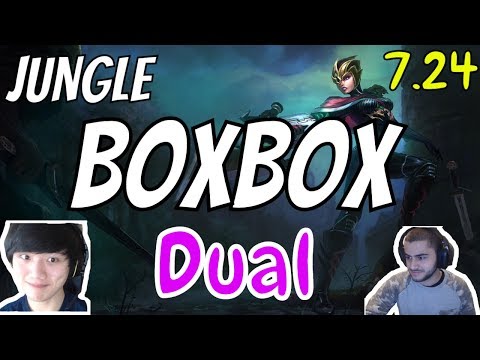 BOXBOX Duo YASSUO Riven Jungle Stream Gameplay Season 8