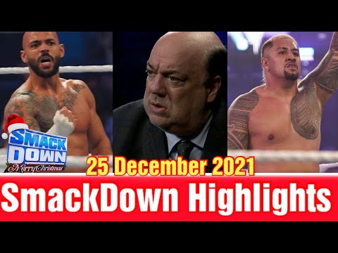 WWE SmackDown 25 December 2021 🎄Full highlights & Review  | WWE SmackDown 12/25/2021 | #RC Mashup😎😎