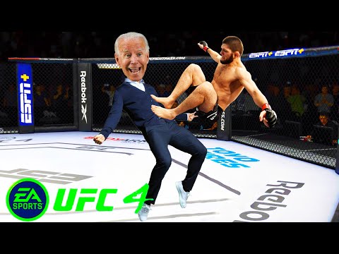 UFC4 Khabib Nurmagomedov vs Joe Biden EA Sports UFC 4