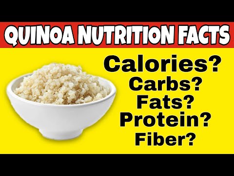 ✅ Nutrition Facts of Quinoa || Health Benefits of Quinoa