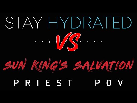stay hydrated VS Sun King's Salvation - Mythic Castle Nathria Holy Priest POV