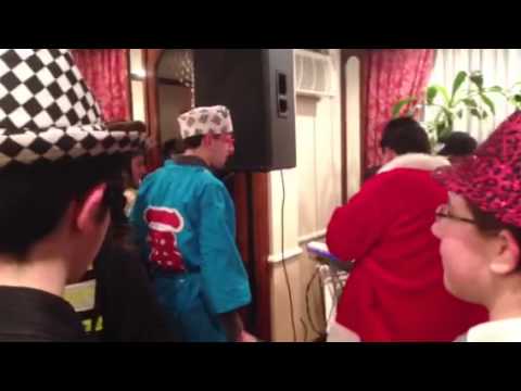 Purim 2013 with Yoely Weiss at Hajdu Nanash Rabbi