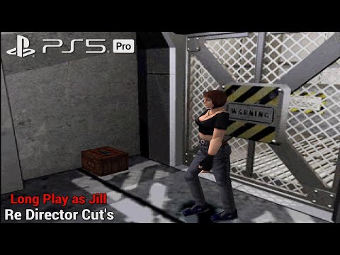Resident Evil Director's Cut | Full Walkthrough - Long Play as Jill valentine [PS5Pro]
