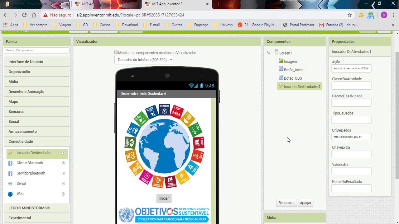 Como fazer um aplicativo do Descarte Solidário no App Inventor