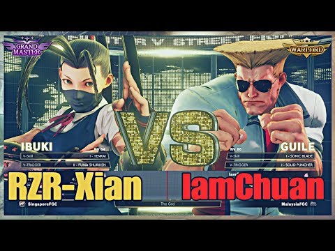 SFV CE Xian (Ibuki) VS IamChuan (Guile)