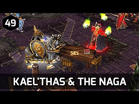 Warcraft 3 Story ► Kael'Thas meets Lady Vashj - Human Campaign