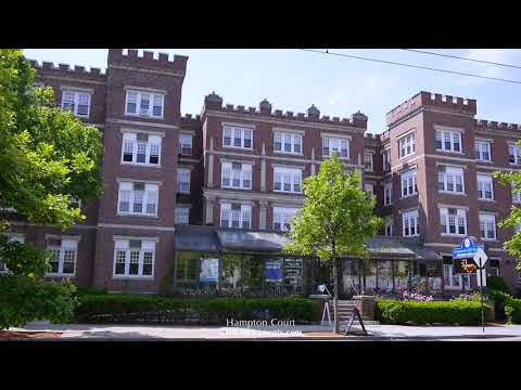 Hampton Court Apartment Tour: Brookline MA