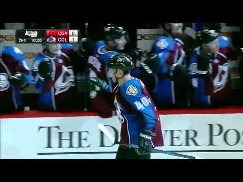 Game #1028 Calgary Flames @ Colorado Avalanche 2-3 Highlights (14.03.2015)